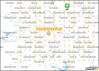 map of Purandarpur