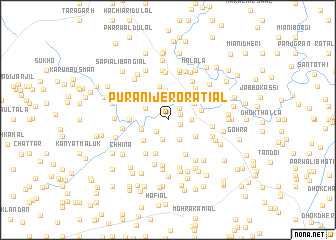 map of Purāni Jero Ratiāl