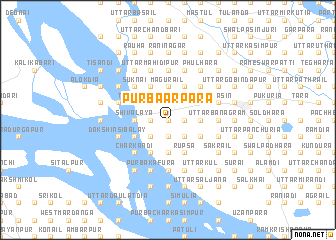 map of Purba Ārpāra