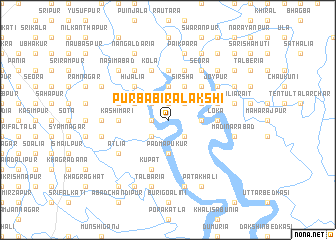 map of Purba Birālākshi