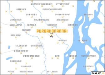 map of Purba Konarnai