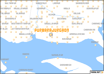 map of Purba Rājurgaon