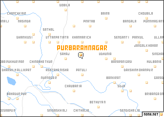 map of Purba Rāmnagar