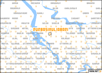 map of Purba Simuliābāri