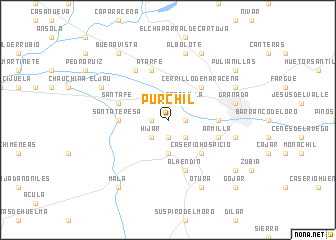 map of Purchil