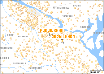 map of Purdil Khān