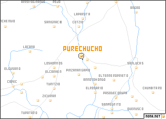 map of Purechucho