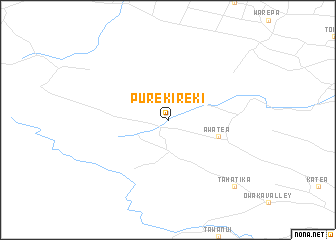 map of Purekireki