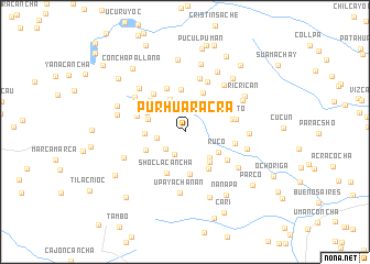 map of Purhuaracra