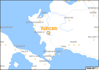 map of Puricani