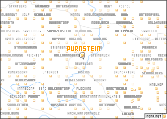 map of Pürnstein