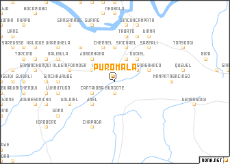 map of Purómala