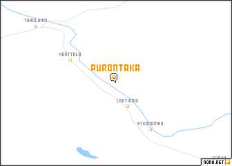 map of Purontaka