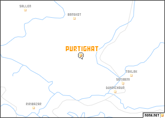 map of Purti Ghāt