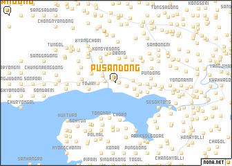 map of Pusan-dong