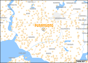 map of Pusan-dong