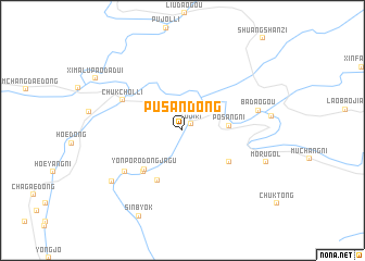 map of Pusan-dong