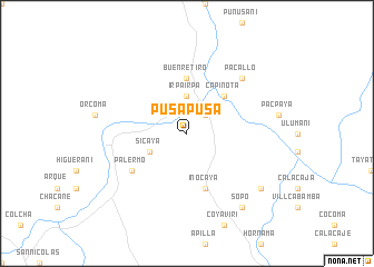 map of Pusa Pusa