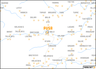 map of Pusa