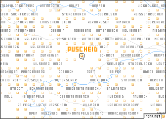 map of Puscheid