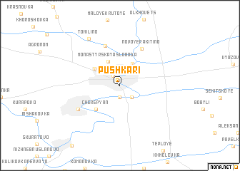 map of Pushkari