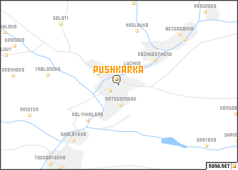 map of Pushkarka