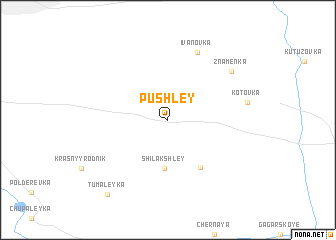 map of Pushley