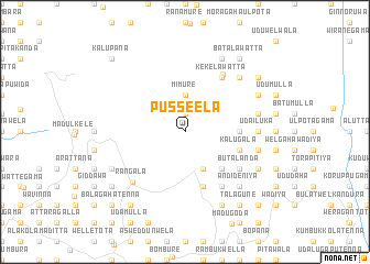 map of Pusse-Ela