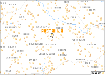 map of Pustahija