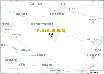 map of Pustovarovka