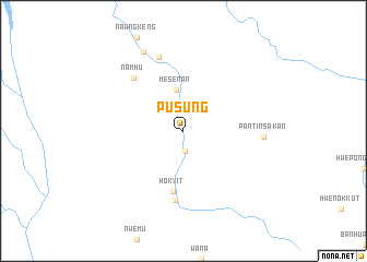 map of Pusung