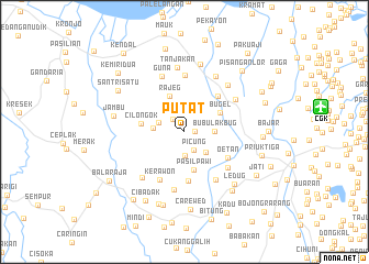 map of Putat