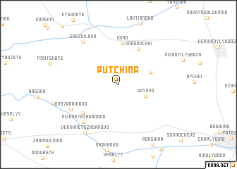 map of Putchina