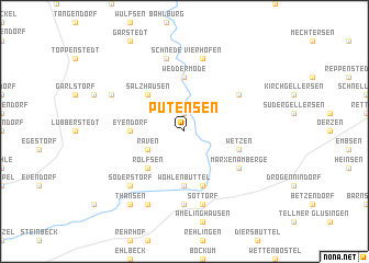 map of Putensen