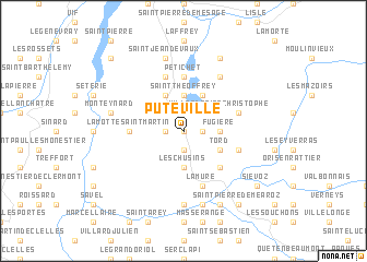 map of Puteville