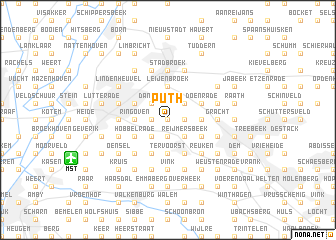 map of Puth