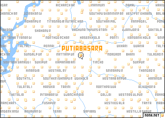 map of Putia Bāsara