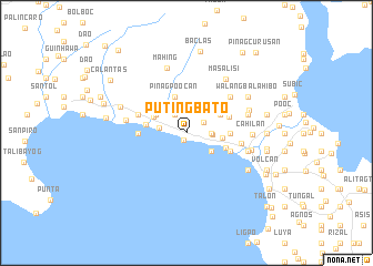 map of Putingbato