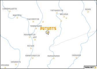 map of Putunts
