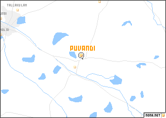 map of Pūvandī