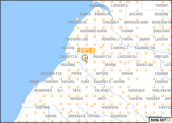 map of Pu-wei