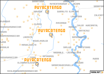 map of Puyacatengo