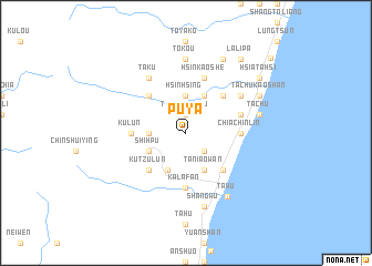 map of Pu-ya