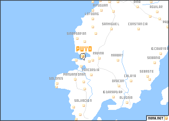 map of Puyo