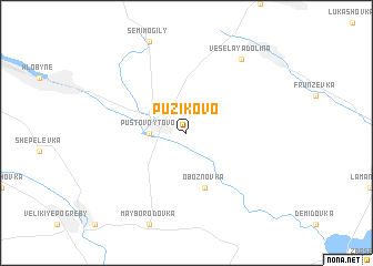 map of Puzikovo