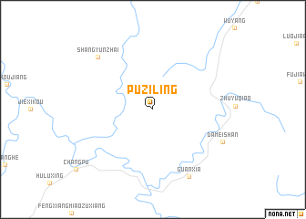 map of Puziling