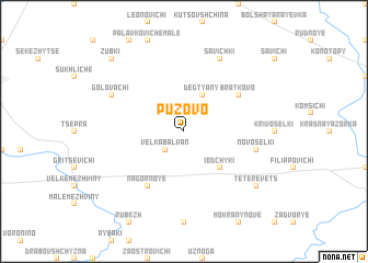map of Puzovo
