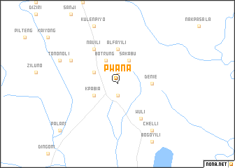 map of Pwana