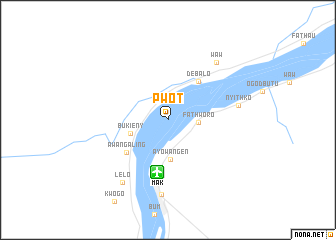 map of Pwot