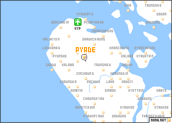 map of Pyade